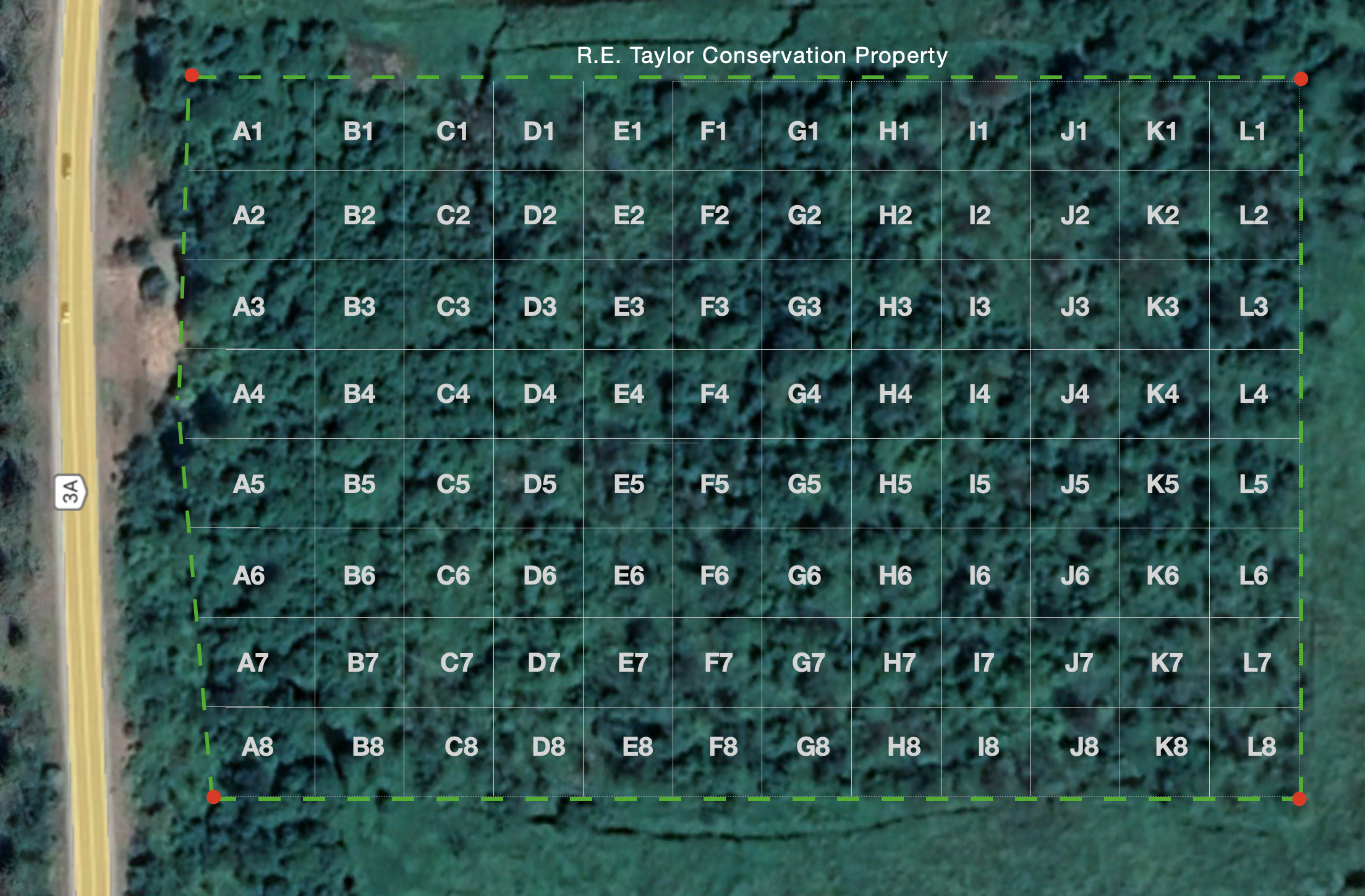 R.E. Taylor Map – Sat