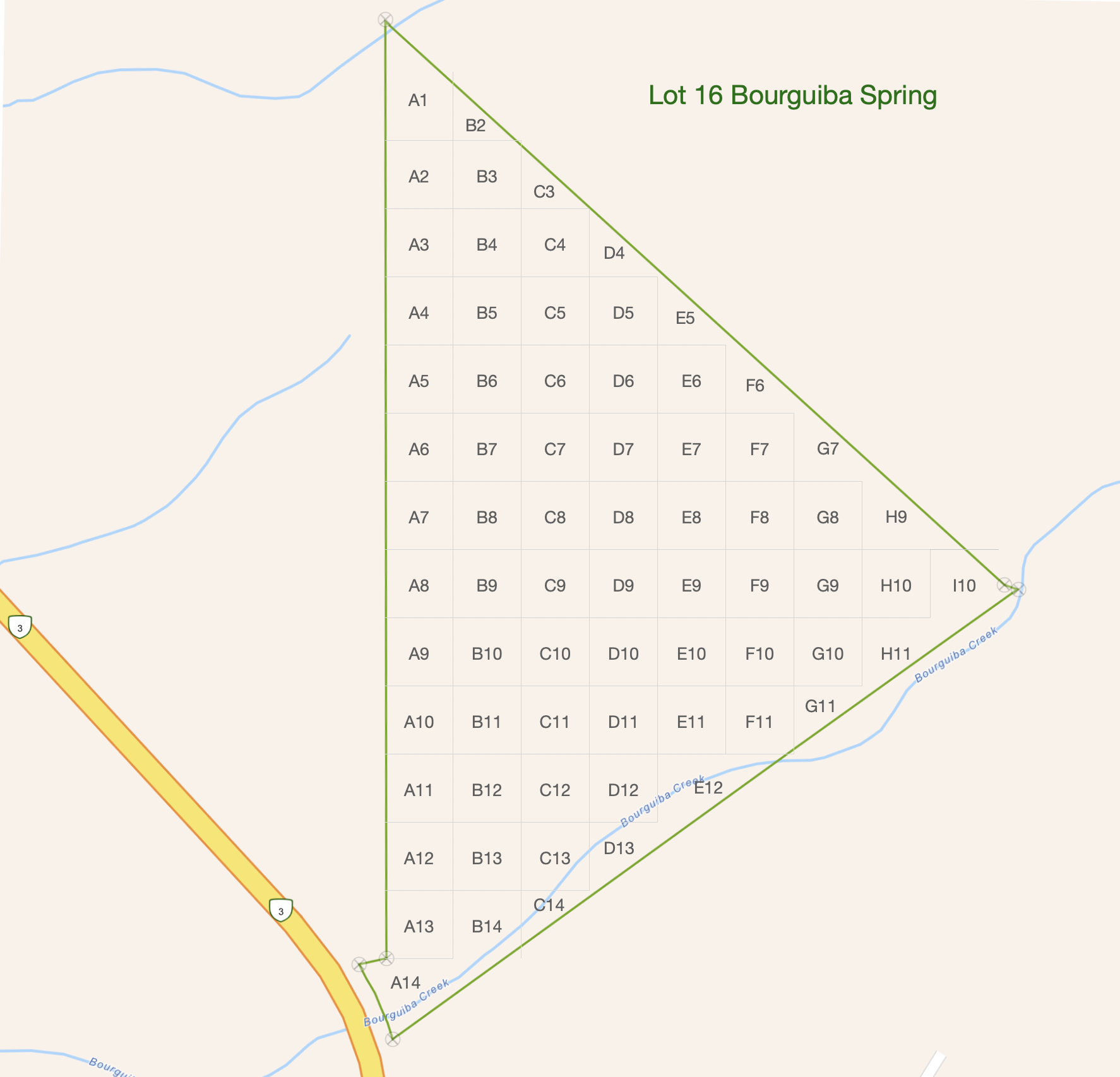 Lot 16 Bourguiba Spring